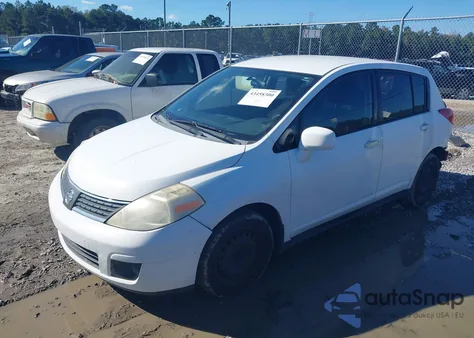 2007 Nissan Versa 1.8S из США, поврежденный, VIN 3N1BC13E17L388112